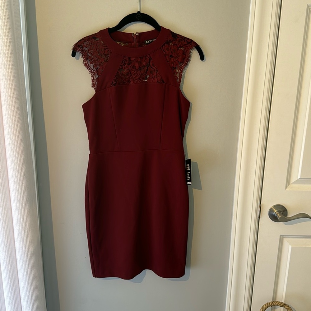 Express Red mini dress